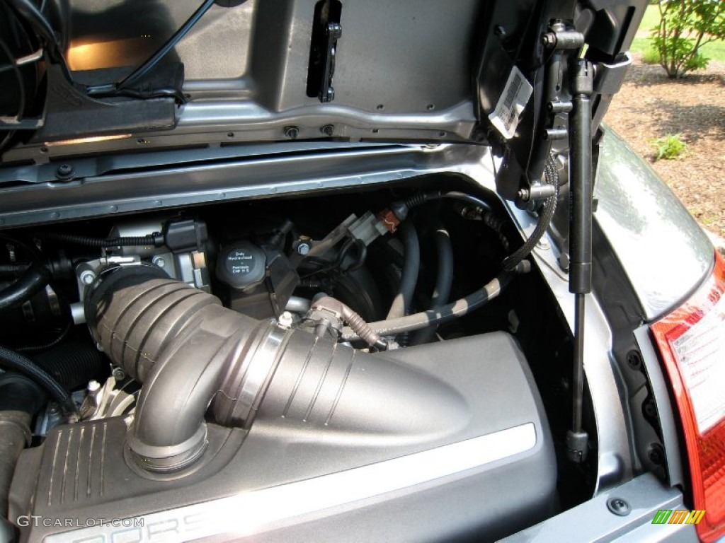 2007 911 Carrera 4 Coupe - Meteor Grey Metallic / Black photo #13
