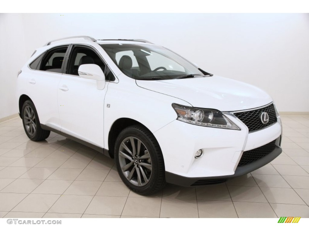 Ultra White 2015 Lexus RX 350 F Sport AWD Exterior Photo #104901572
