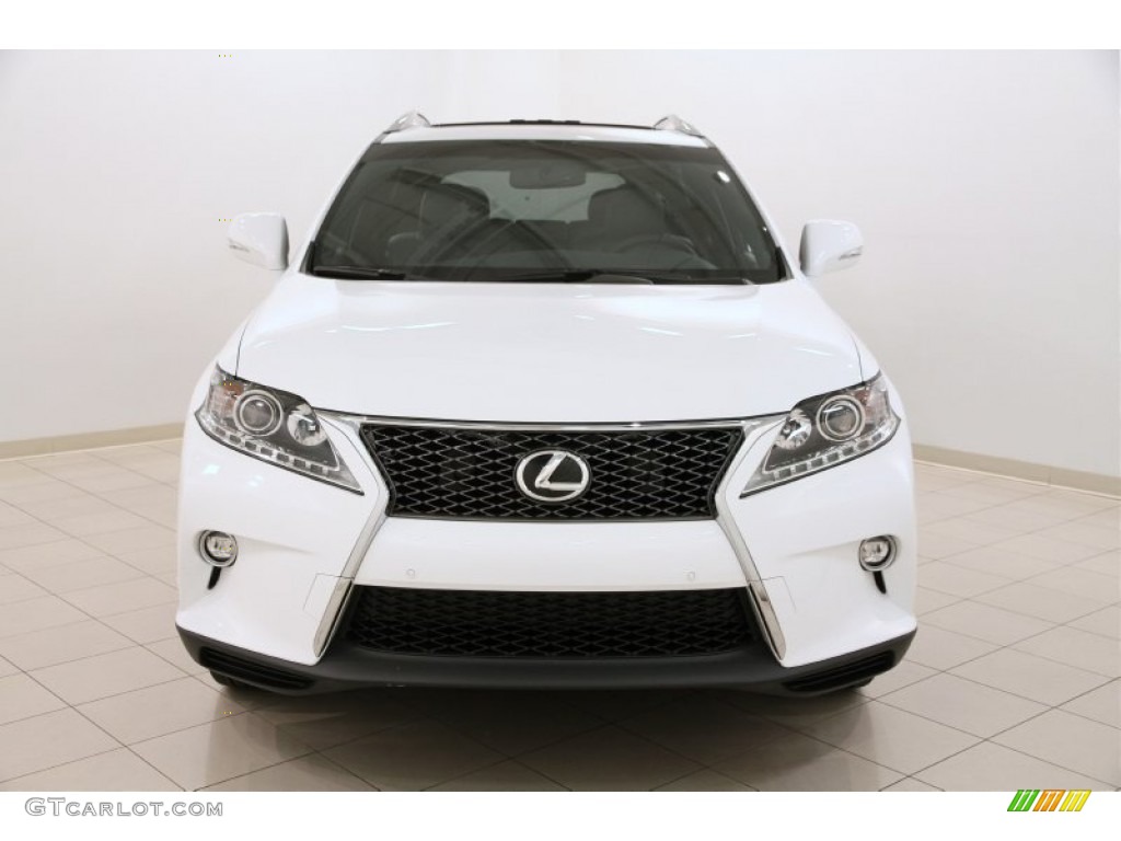 2015 RX 350 F Sport AWD - Ultra White / Black photo #2