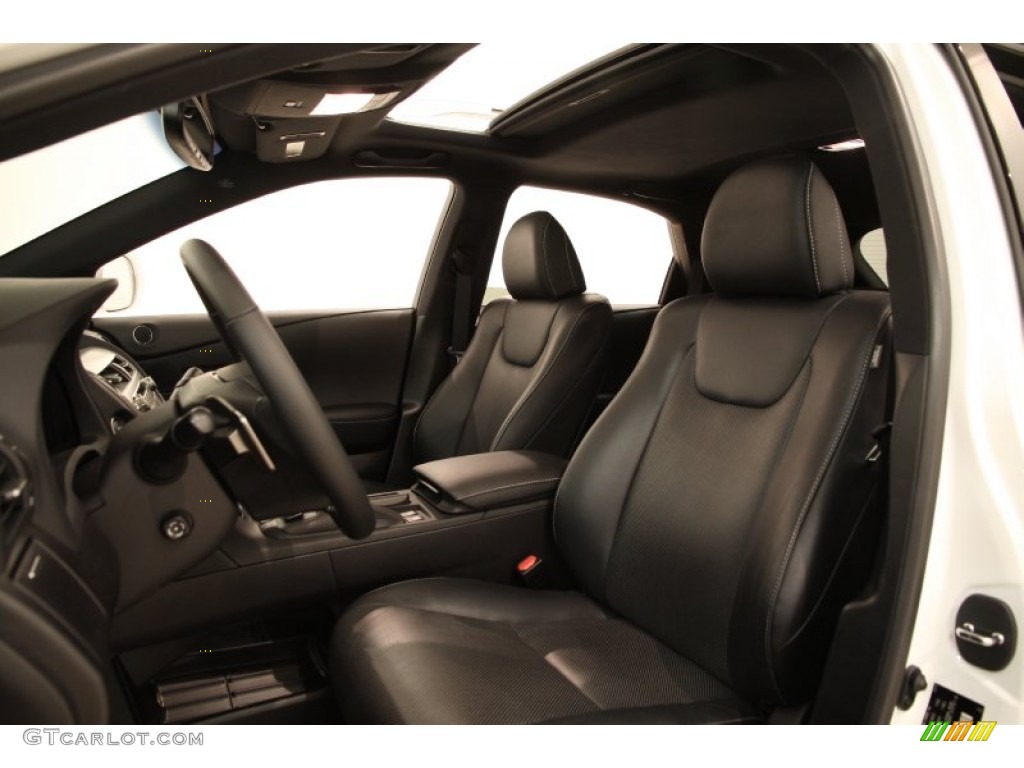 Black Interior 2015 Lexus RX 350 F Sport AWD Photo #104901713
