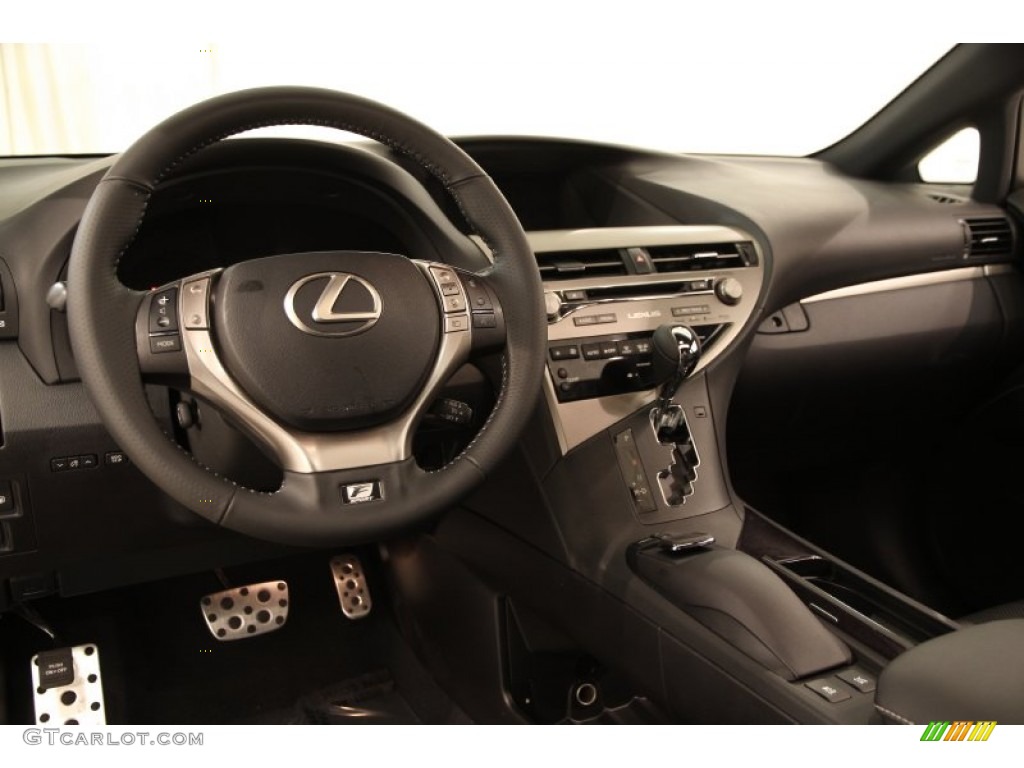 2015 Lexus RX 350 F Sport AWD Black Dashboard Photo #104901731