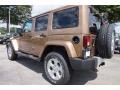 2015 Copper Brown Pearl Jeep Wrangler Unlimited Sahara 4x4  photo #2