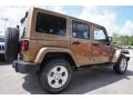 2015 Copper Brown Pearl Jeep Wrangler Unlimited Sahara 4x4  photo #3