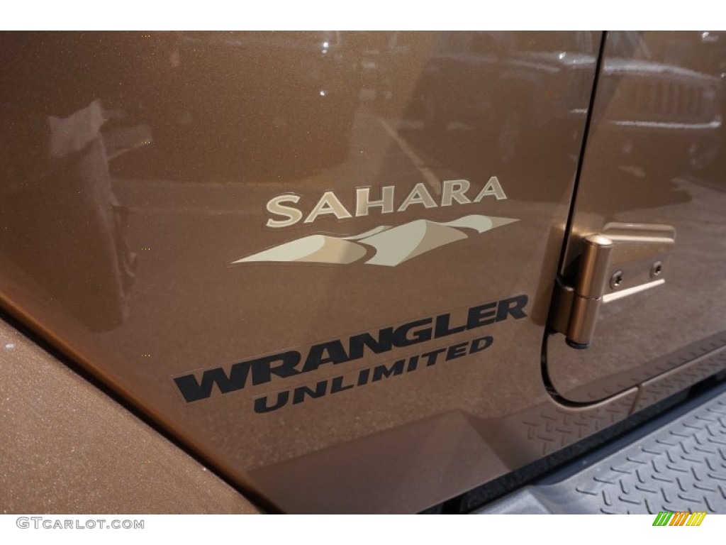 2015 Wrangler Unlimited Sahara 4x4 - Copper Brown Pearl / Black/Dark Saddle photo #7