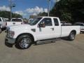 Oxford White - F250 Super Duty XLT SuperCab Photo No. 3
