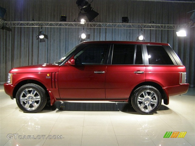 2004 Range Rover HSE - Alveston Red Metallic / Sand/Jet Black photo #15
