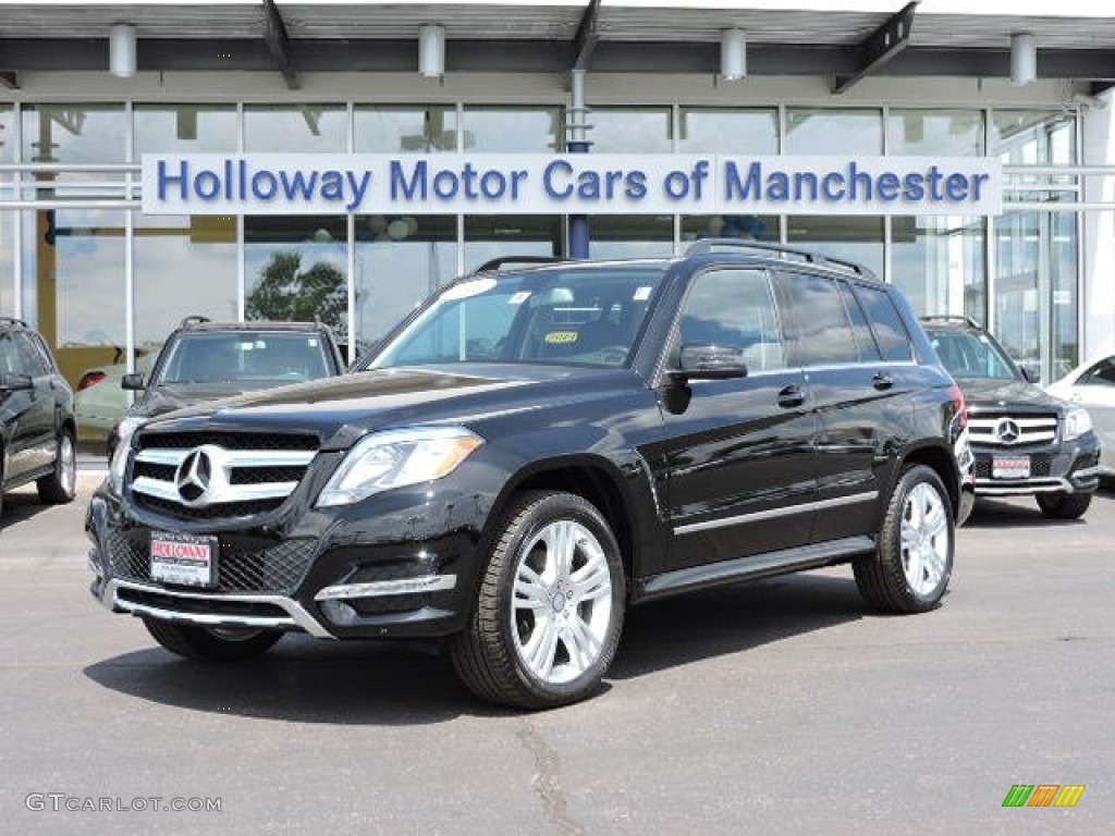 2015 GLK 350 4Matic - Black / Black photo #1