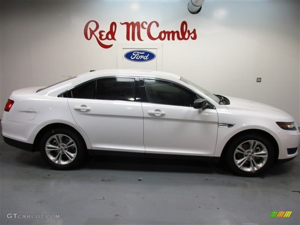 2015 Taurus SE - Oxford White / Dune photo #7