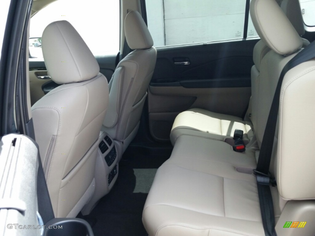 Beige Interior 2016 Honda Pilot Touring Photo #104905736