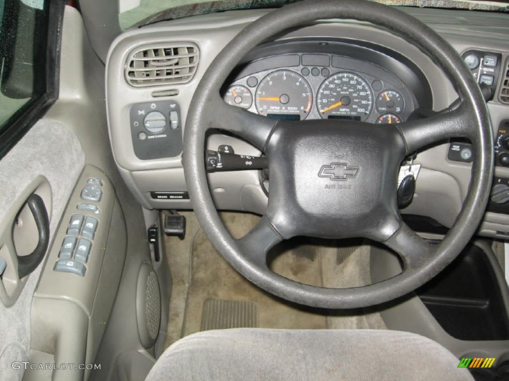 2000 Blazer LS 4x4 - Majestic Red Metallic / Graphite Gray photo #4