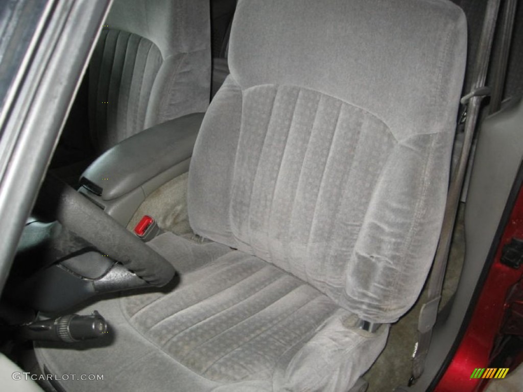 2000 Blazer LS 4x4 - Majestic Red Metallic / Graphite Gray photo #7