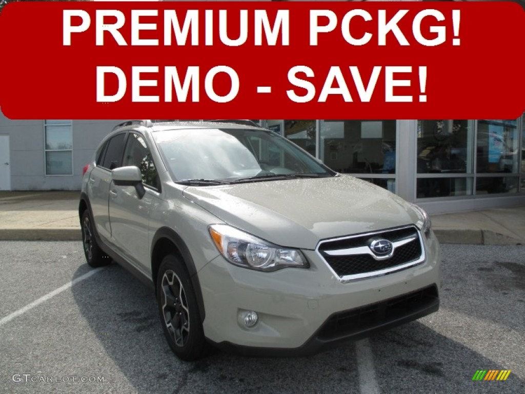 2015 XV Crosstrek 2.0i Premium - Desert Khaki / Black photo #1