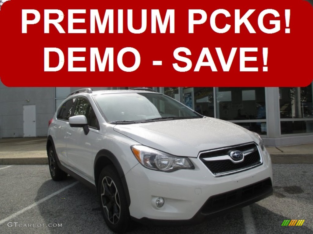 2015 XV Crosstrek 2.0i Premium - Crystal White Pearl / Ivory photo #1