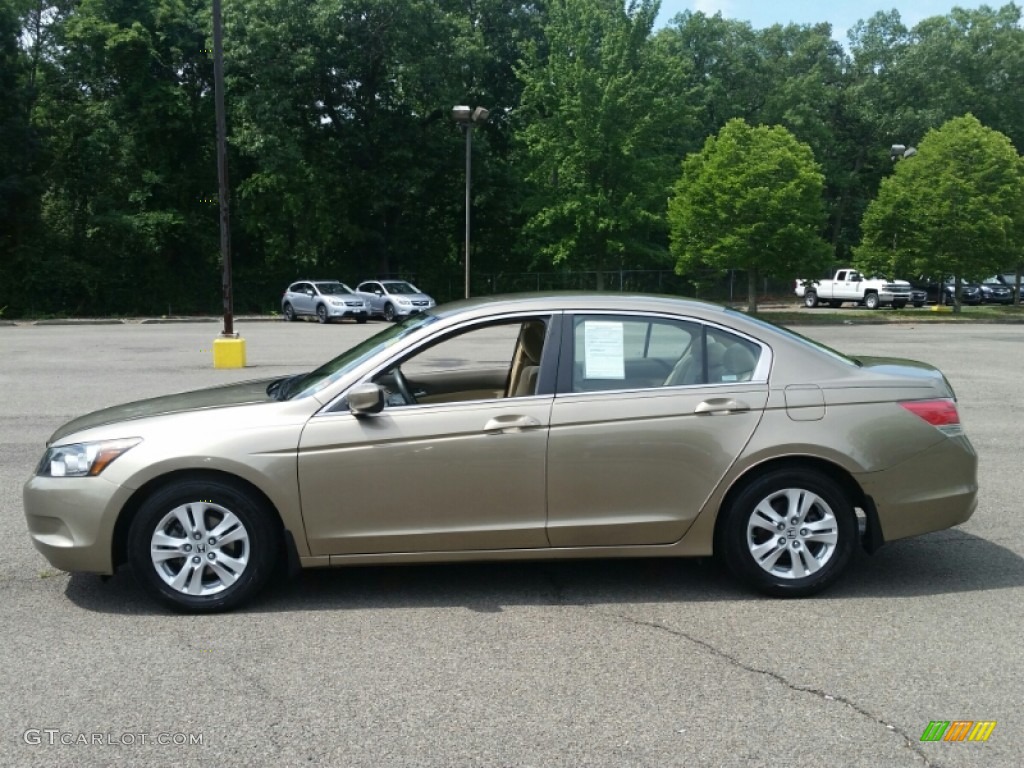 Bold Beige Metallic 2008 Honda Accord LX-P Sedan Exterior Photo #104909579