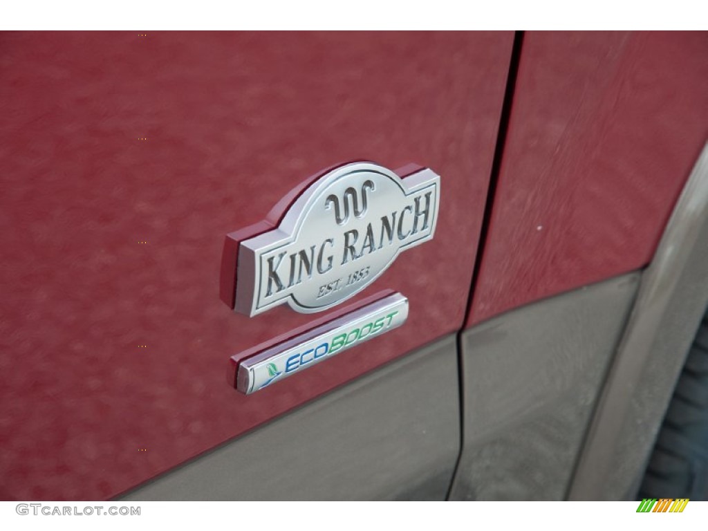 2015 F150 King Ranch SuperCrew 4x4 - Ruby Red Metallic / King Ranch Java/Mesa photo #3