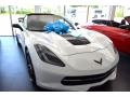 2015 Arctic White Chevrolet Corvette Stingray Convertible Z51  photo #5