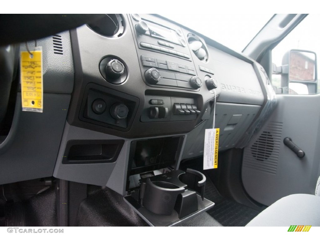2015 F250 Super Duty XL Crew Cab 4x4 - Magnetic / Steel photo #8
