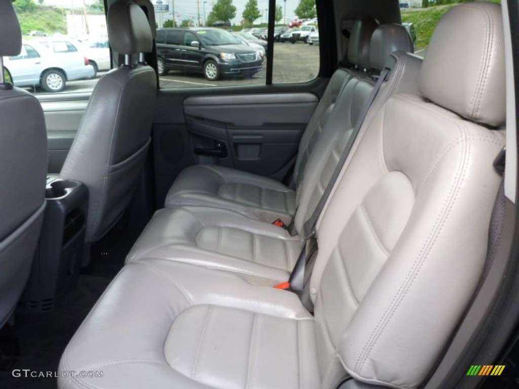 2005 Explorer XLT 4x4 - Black / Midnight Grey photo #9