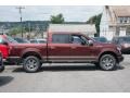 2015 Bronze Fire Metallic Ford F150 Lariat SuperCrew 4x4  photo #3