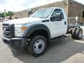 Oxford White 2016 Ford F450 Super Duty XL Regular Cab Chassis Exterior