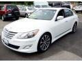 2013 White Satin Pearl Hyundai Genesis 5.0 R Spec Sedan  photo #2