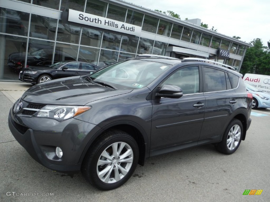2013 RAV4 Limited AWD - Magnetic Gray Metallic / Black photo #1