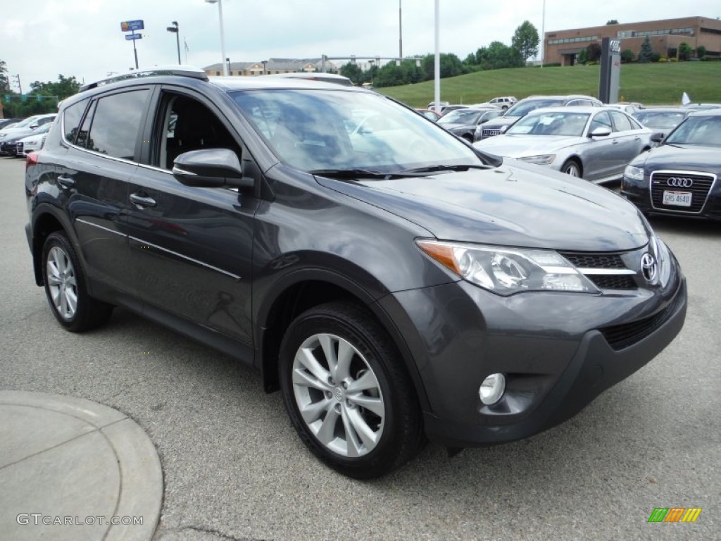 2013 RAV4 Limited AWD - Magnetic Gray Metallic / Black photo #7