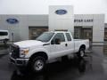 Oxford White - F250 Super Duty XL Super Cab 4x4 Photo No. 1