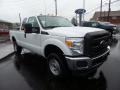 Oxford White - F250 Super Duty XL Super Cab 4x4 Photo No. 11