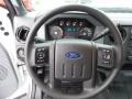 Oxford White - F250 Super Duty XL Super Cab 4x4 Photo No. 18
