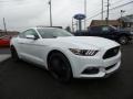 2015 Oxford White Ford Mustang EcoBoost Premium Coupe  photo #9