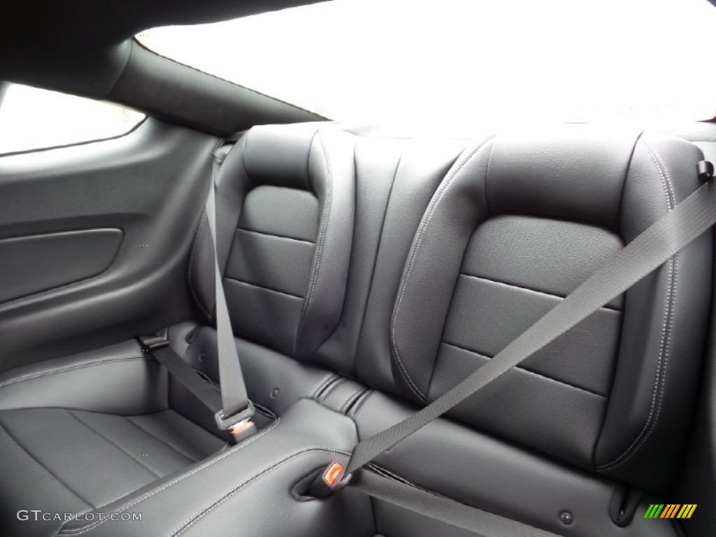 2015 Mustang EcoBoost Premium Coupe - Oxford White / Ebony photo #12
