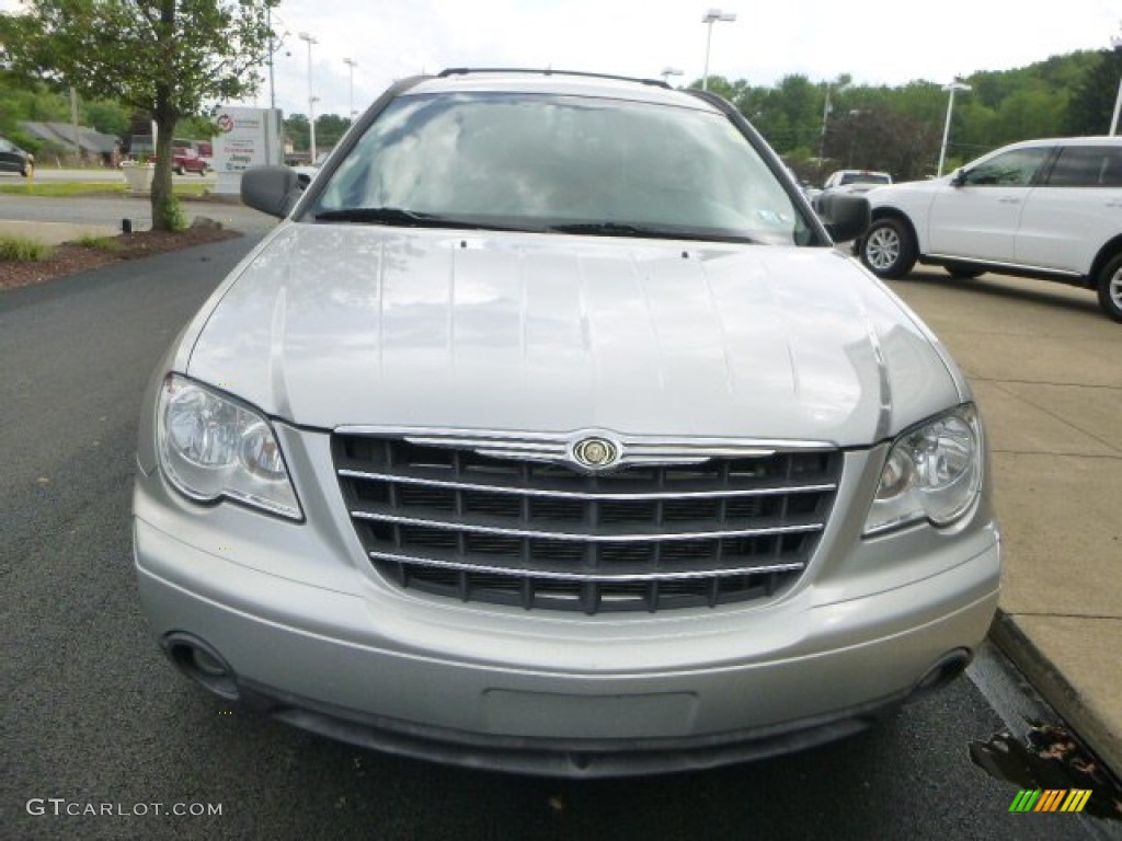 2008 Pacifica Touring AWD - Bright Silver Metallic / Pastel Slate Gray photo #4