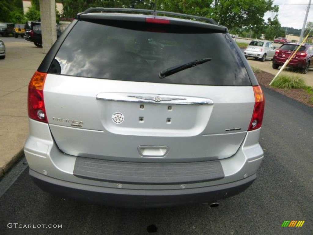 2008 Pacifica Touring AWD - Bright Silver Metallic / Pastel Slate Gray photo #8