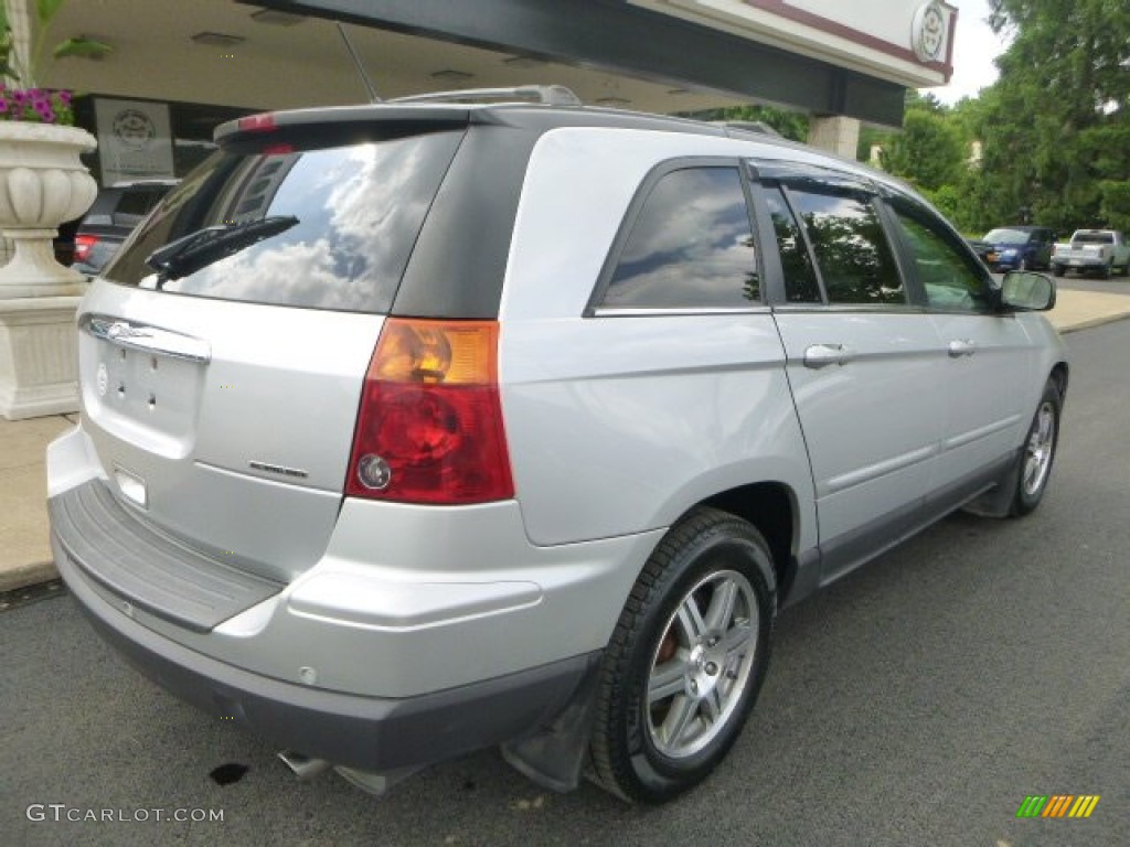 2008 Pacifica Touring AWD - Bright Silver Metallic / Pastel Slate Gray photo #9