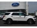 2016 White Platinum Metallic Tri-Coat Ford Explorer Sport 4WD  photo #2