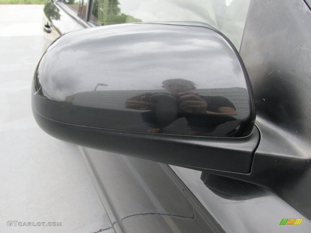 2008 Aveo LS Sedan - Black / Neutral Beige photo #21