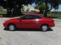 2002 Bright Red Ford Escort ZX2 Coupe  photo #2