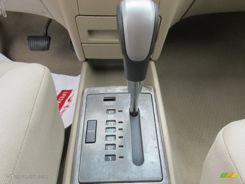 2008 Aveo LS Sedan - Black / Neutral Beige photo #34