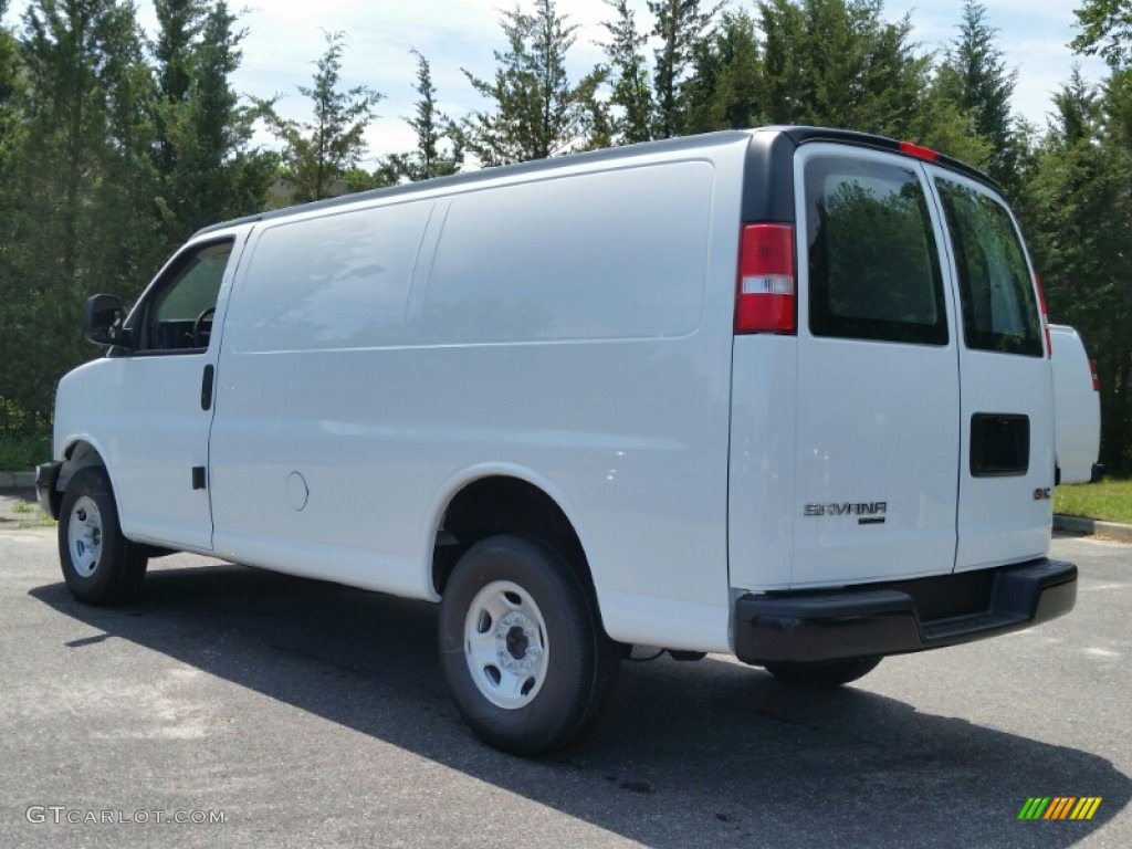 2015 Savana Van 2500 Cargo - Summit White / Medium Pewter photo #4