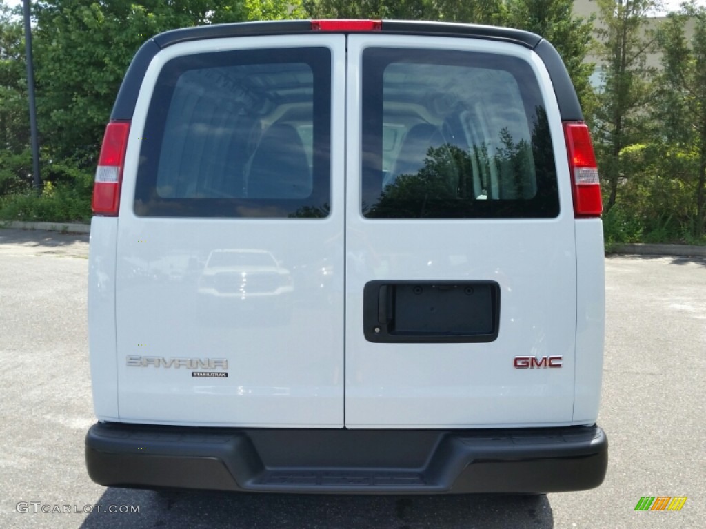 2015 Savana Van 2500 Cargo - Summit White / Medium Pewter photo #5