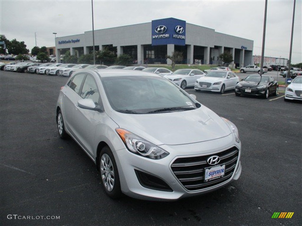 2016 Elantra GT  - Symphony Air Silver / Black photo #1