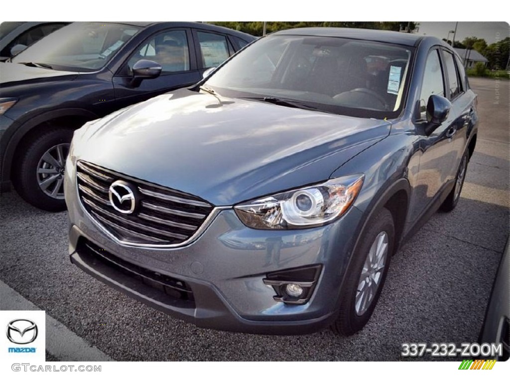 2016 CX-5 Touring - Blue Reflex Mica / Black photo #1