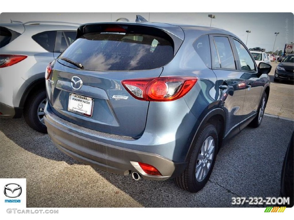 2016 CX-5 Touring - Blue Reflex Mica / Black photo #5