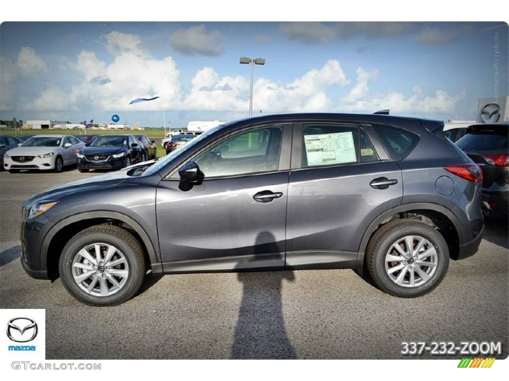 2016 CX-5 Sport - Meteor Gray Mica / Black photo #2