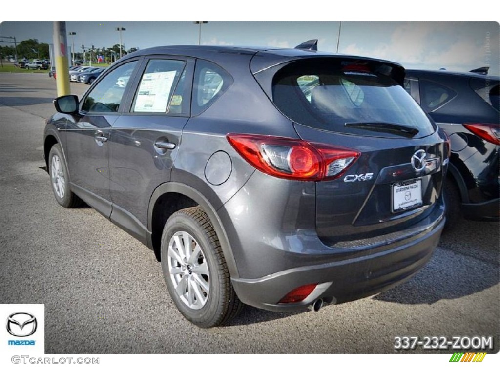 2016 CX-5 Sport - Meteor Gray Mica / Black photo #5