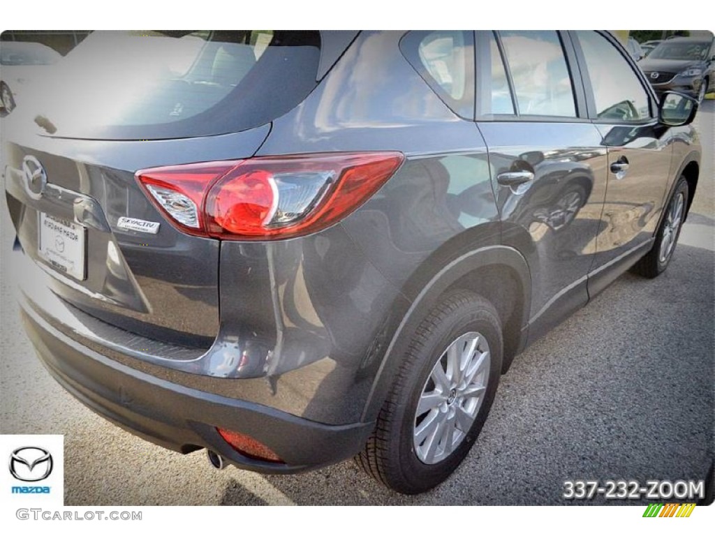 2016 CX-5 Sport - Meteor Gray Mica / Black photo #6
