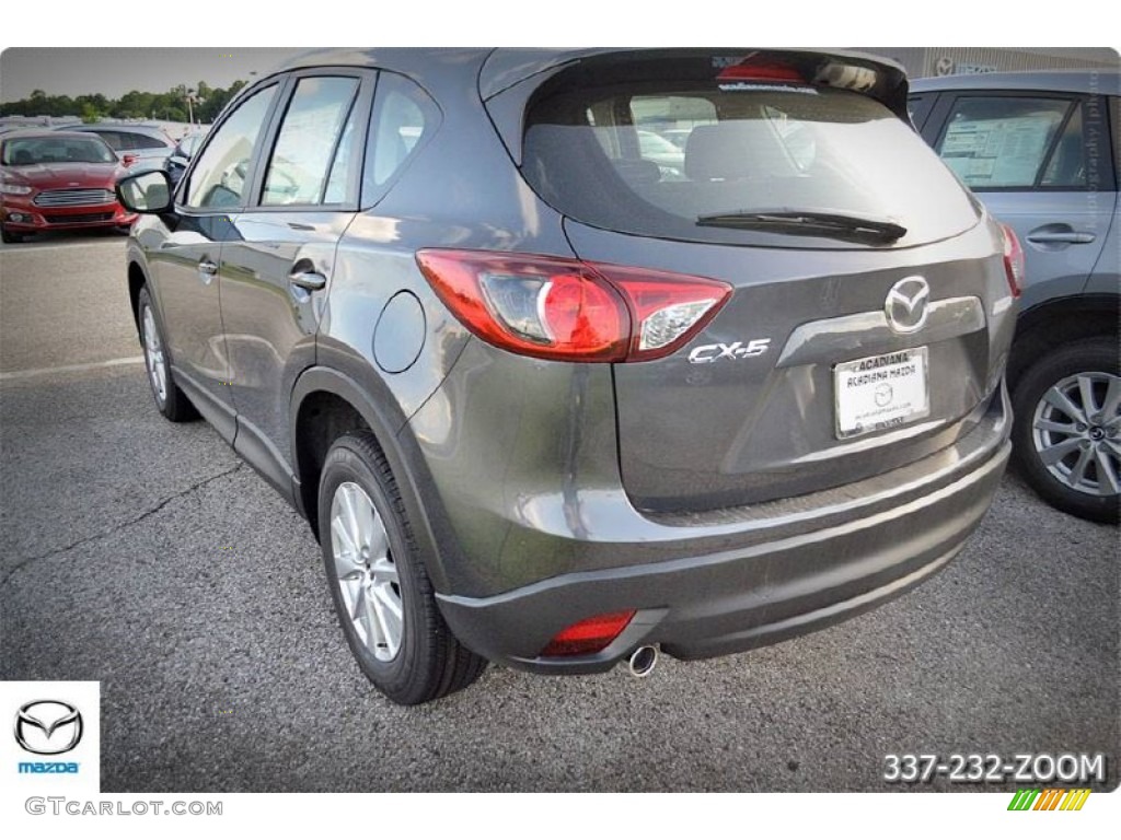 2016 CX-5 Sport - Meteor Gray Mica / Black photo #6