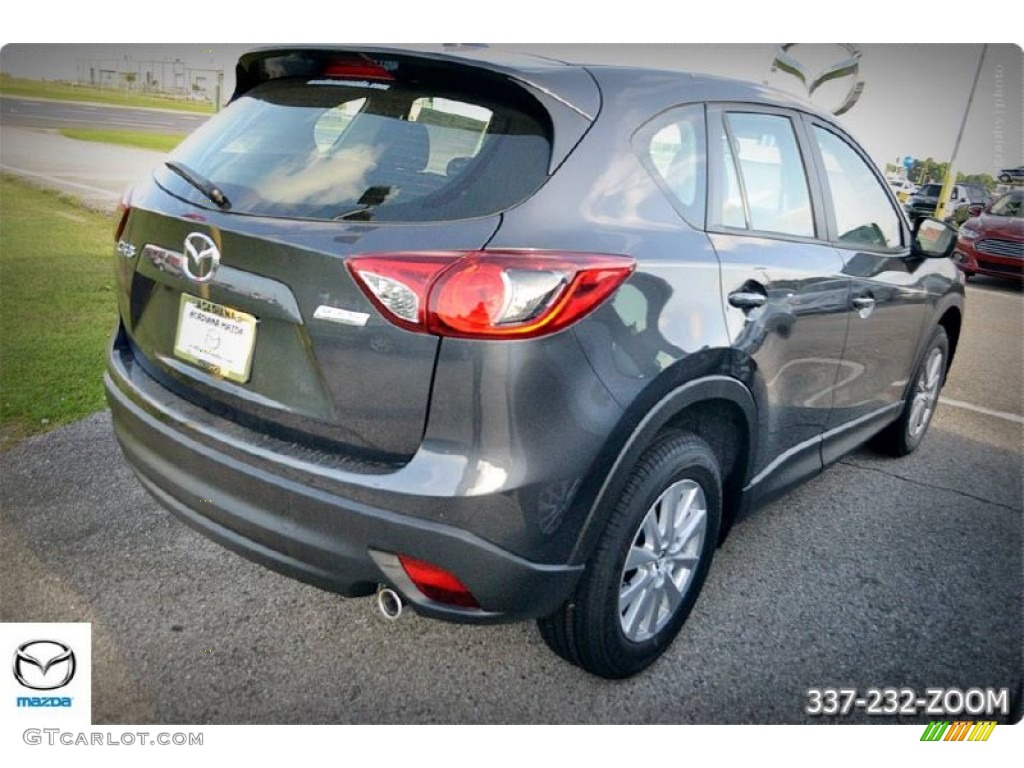2016 CX-5 Sport - Meteor Gray Mica / Black photo #7