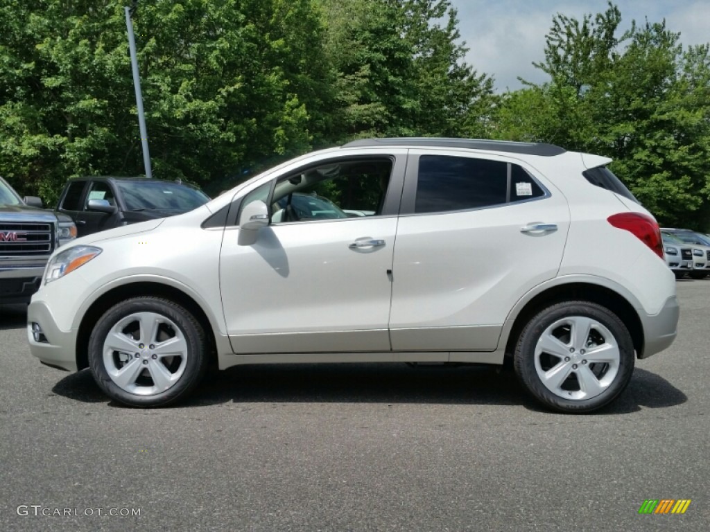 White Pearl Tricoat 2015 Buick Encore Convenience Exterior Photo #104925344